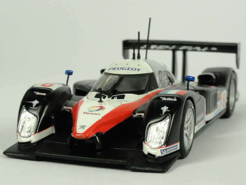 Foto 1:43 Peugeot 908 HDi FAP LeMans 2007 Total Nr.8, Lamy / Sarrazin / Bourdais Norev 472719