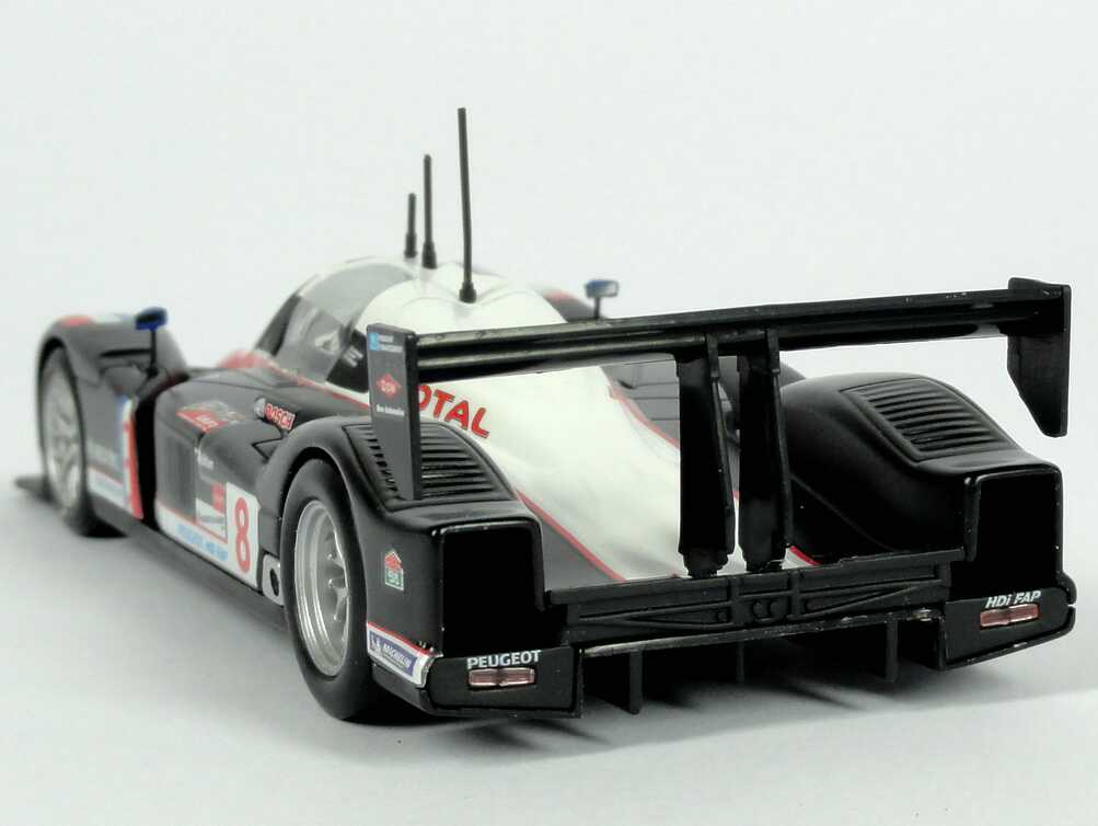 Foto 1:43 Peugeot 908 HDi FAP LeMans 2007 Total Nr.8, Lamy / Sarrazin / Bourdais Norev 472719