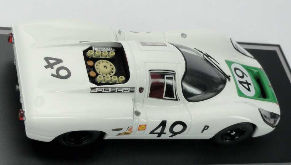 Foto 1:43 Porsche 907 Kurzheck weiß/grün Nr.49, Vic Elford Schuco 03620