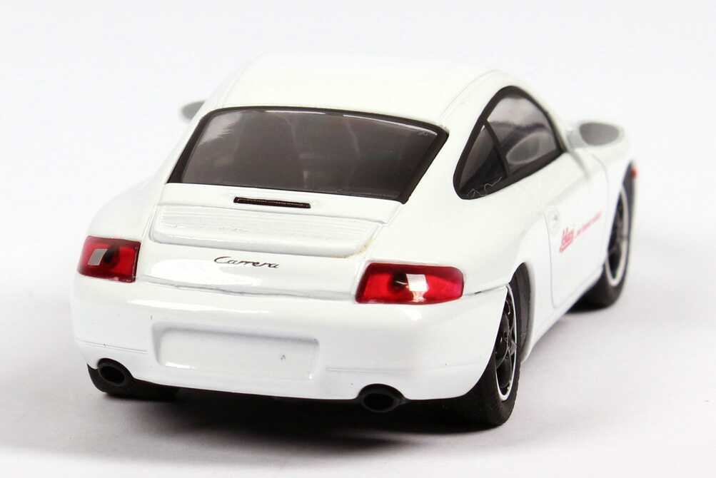 Foto 1:43 Porsche 911 Carrera (996) weiß Schuco... wer bremst verliert! Schuco