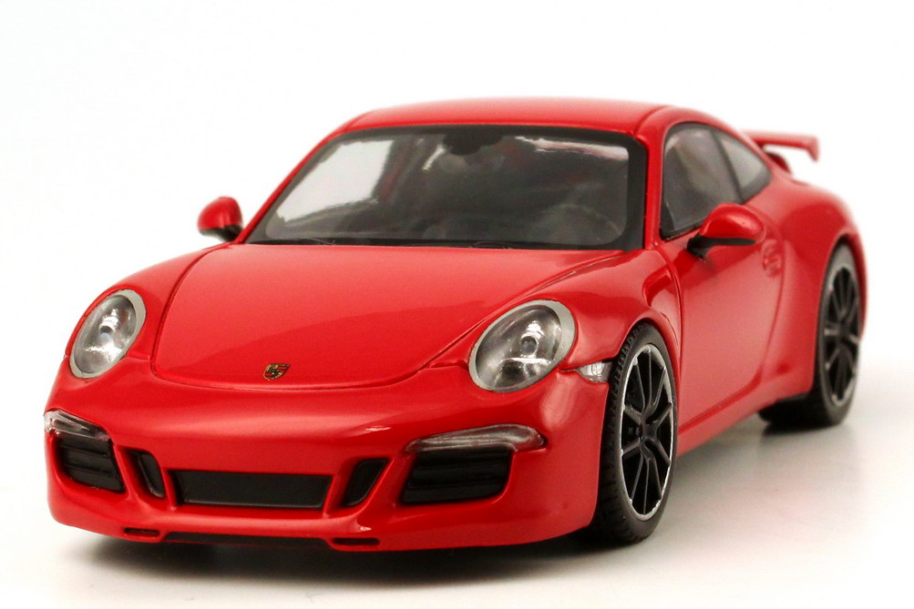 Foto 1:43 Porsche 911 Carrera S Aerokit Cup (991) rot Werbemodell Minichamps WAP0201130D