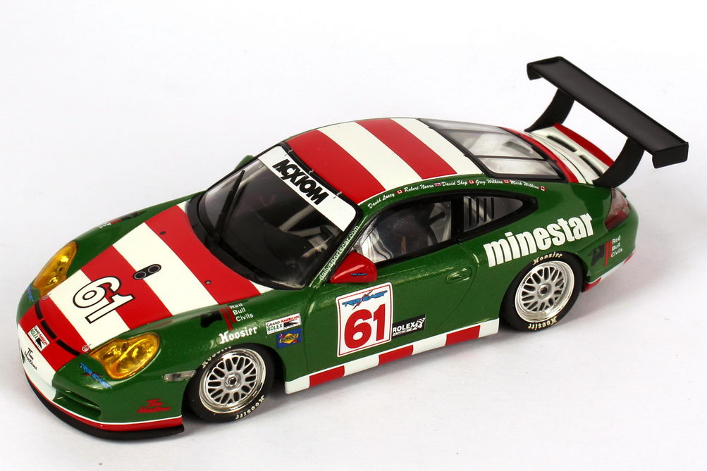 Foto 1:43 Porsche 911 GT3 Cup (996) 24h Daytona 2005 Minestar Nr.61, Nearn / Lacey / Shep / G. + M. Wilkins Minichamps 400056261