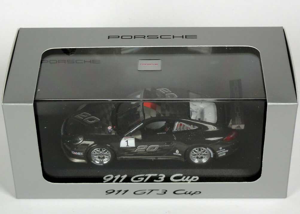 Foto 1:43 Porsche 911 GT3 Cup (997) 2010 20 Jahre Carrera Cup Nr.1 Werbemodell Minichamps WAP0200150B