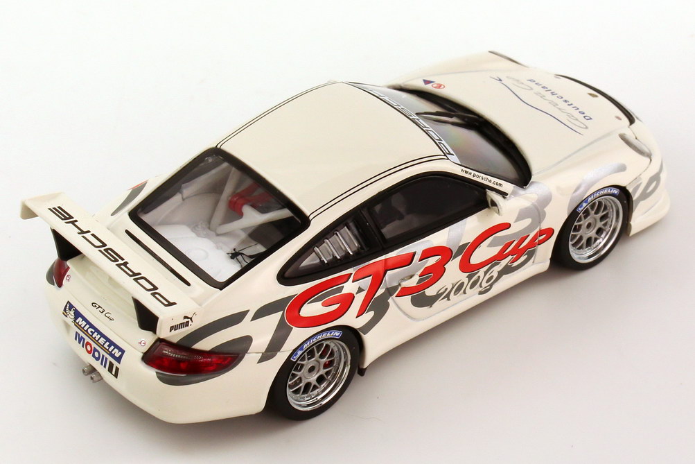 Foto 1:43 Porsche 911 GT3 Cup (997) Carrera Cup 2006 Deutschland, Präsentationsmodell AUTOart 60672