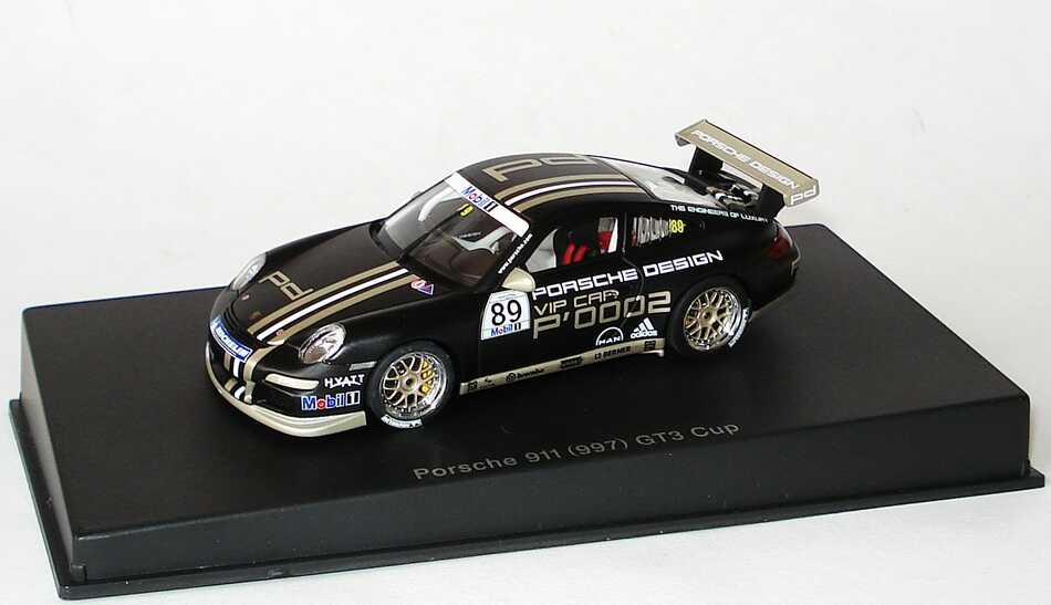 Foto 1:43 Porsche 911 GT3 Cup (997) Cup Car 2007 Porsche Design, VIP Car P0002 Nr.89 AUTOart 60770