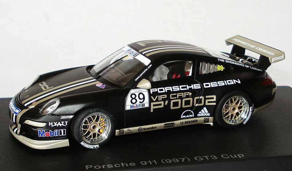 Foto 1:43 Porsche 911 GT3 Cup (997) Cup Car 2007 Porsche Design, VIP Car P0002 Nr.89 AUTOart 60770