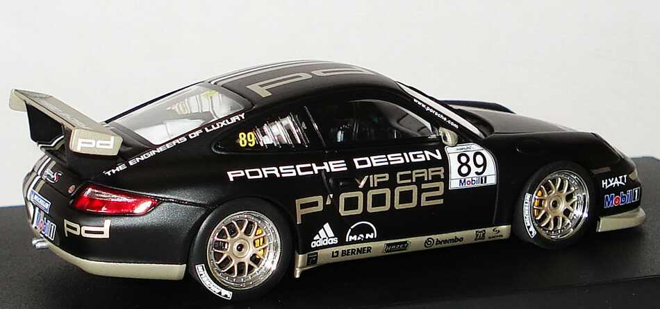 Foto 1:43 Porsche 911 GT3 Cup (997) Cup Car 2007 Porsche Design, VIP Car P0002 Nr.89 AUTOart 60770