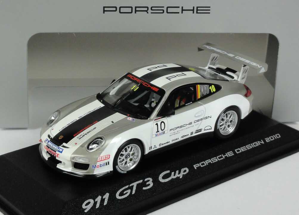 Foto 1:43 Porsche 911 GT3 Cup (997) Porsche Design 2010 Nr.10 Werbemodell Minichamps WAP0200170B