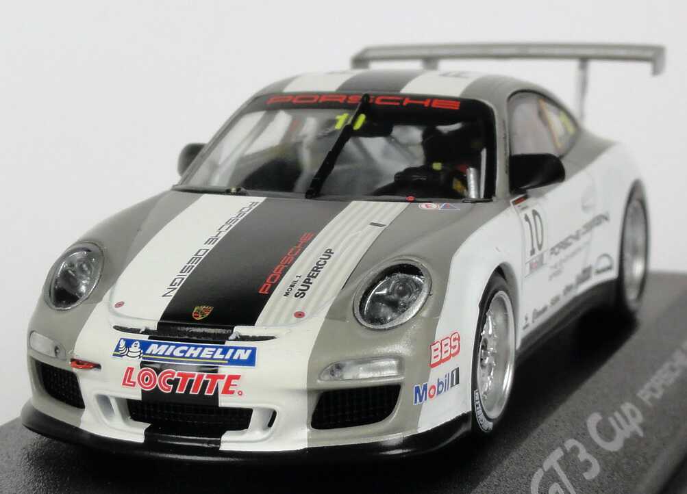 Foto 1:43 Porsche 911 GT3 Cup (997) Porsche Design 2010 Nr.10 Werbemodell Minichamps WAP0200170B