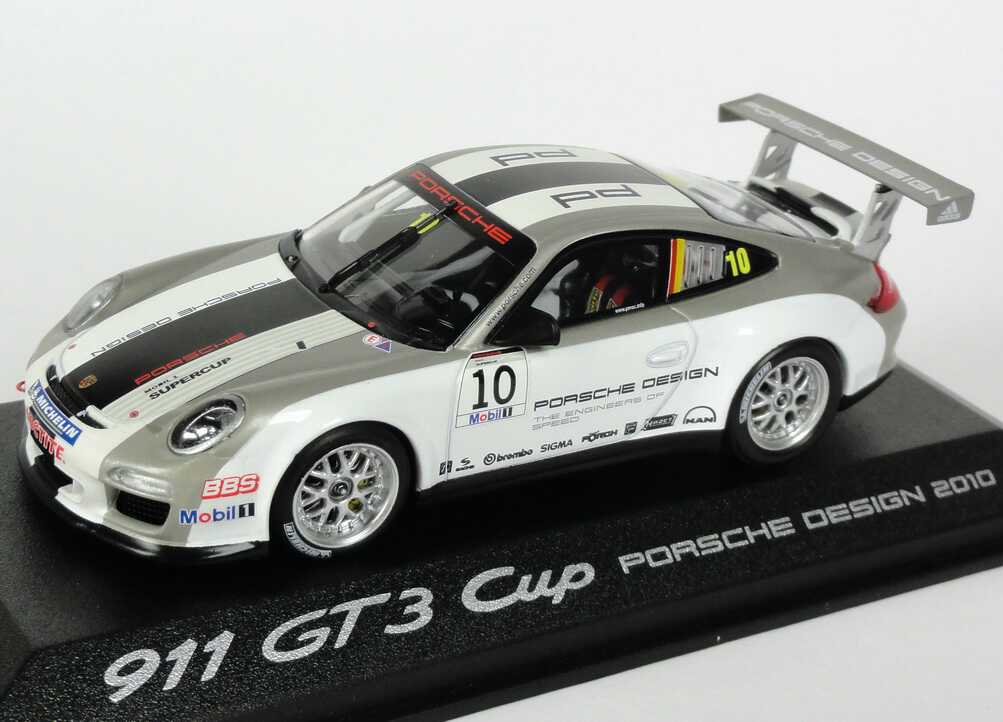 Foto 1:43 Porsche 911 GT3 Cup (997) Porsche Design 2010 Nr.10 Werbemodell Minichamps WAP0200170B
