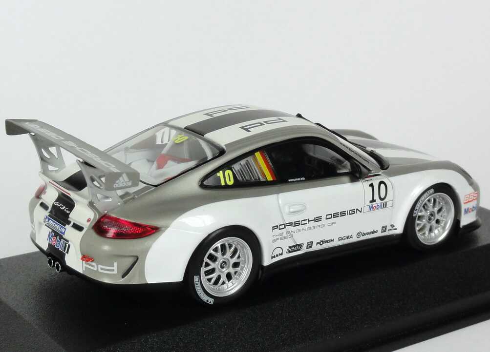 Foto 1:43 Porsche 911 GT3 Cup (997) Porsche Design 2010 Nr.10 Werbemodell Minichamps WAP0200170B