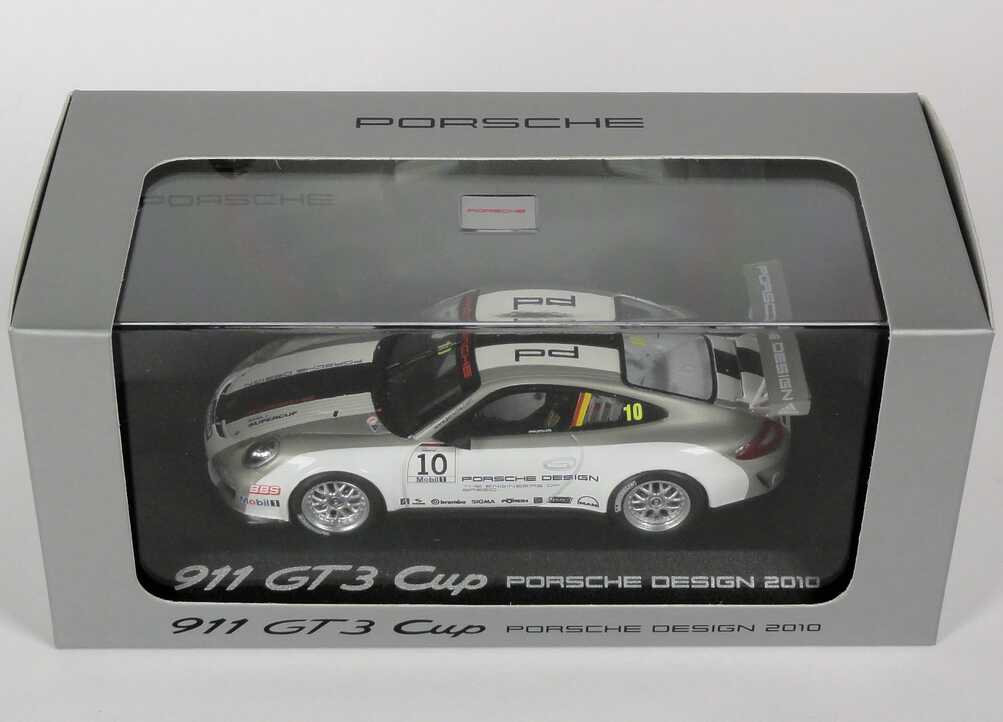 Foto 1:43 Porsche 911 GT3 Cup (997) Porsche Design 2010 Nr.10 Werbemodell Minichamps WAP0200170B