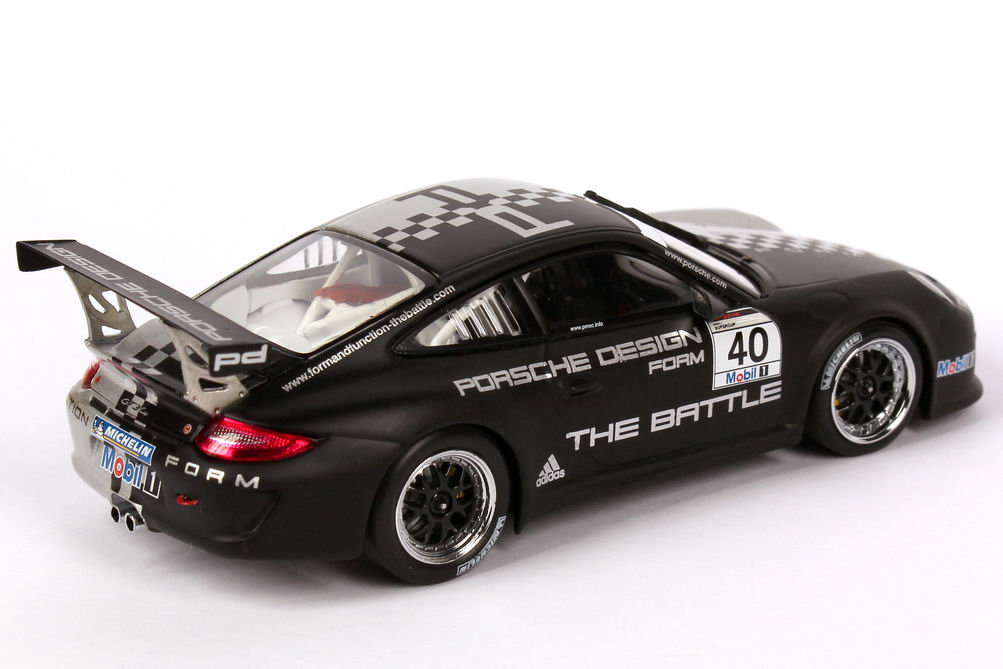 Foto 1:43 Porsche 911 GT3 Cup (997) Porsche Design, The Battle 2011 Nr.40 Werbemodell Minichamps WAP0200180C
