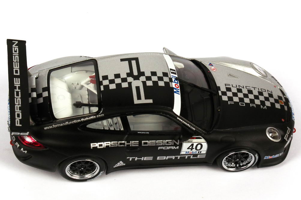 Foto 1:43 Porsche 911 GT3 Cup (997) Porsche Design, The Battle 2011 Nr.40 Werbemodell Minichamps WAP0200180C