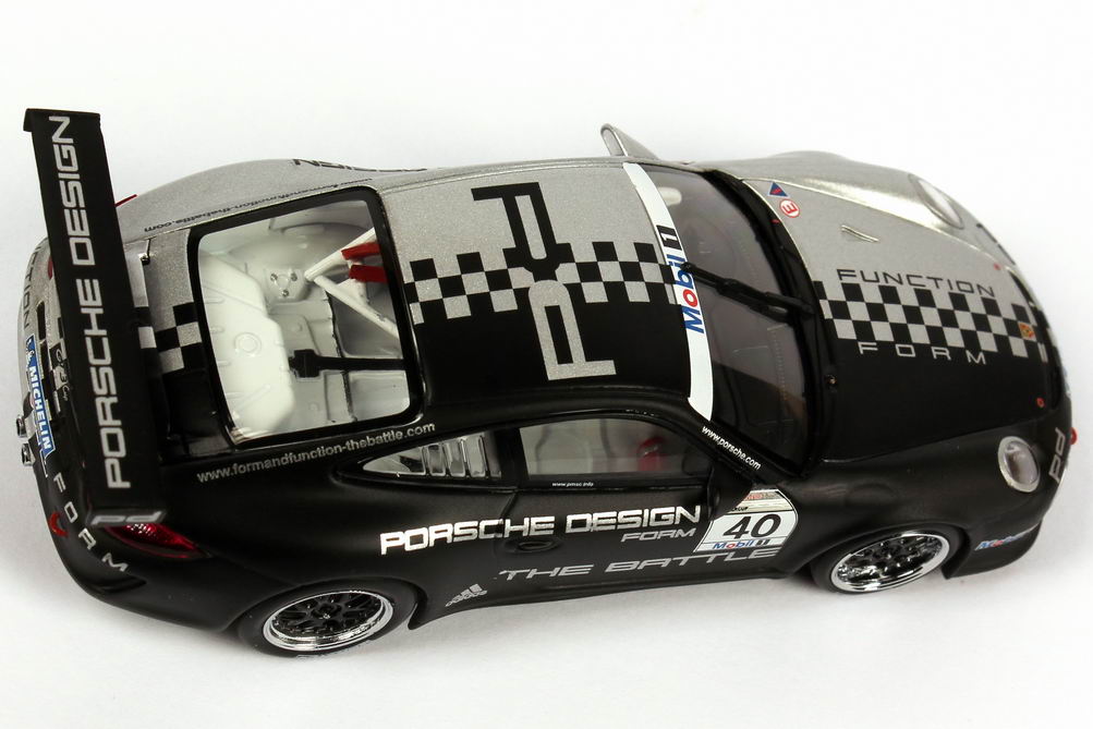 Foto 1:43 Porsche 911 GT3 Cup (997) Porsche Design, The Battle 2011 Nr.40 Werbemodell Minichamps WAP0200180C