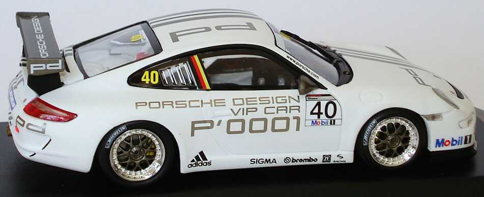 Foto 1:43 Porsche 911 GT3 Cup (997) Porsche Mobil1 Supercup 2008 VIP-Car Nr.40 Werbemodell Minichamps WAP02002718