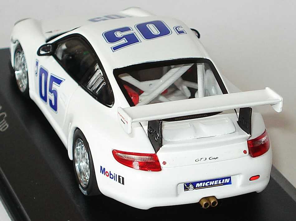 Foto 1:43 Porsche 911 GT3 Cup (997) Präsentationsfahrzeug 2005 ´05 Minichamps 400056400