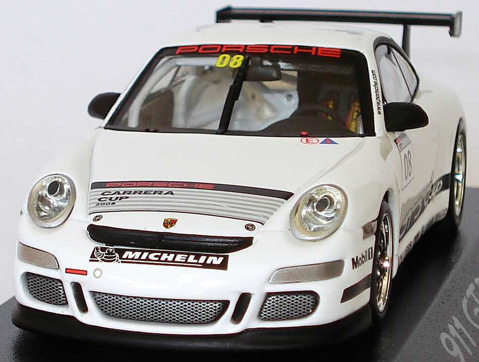 Foto 1:43 Porsche 911 GT3 Cup (997) Präsentationsfahrzeug 2008 Nr.08 Werbemodell Minichamps WAP02002418