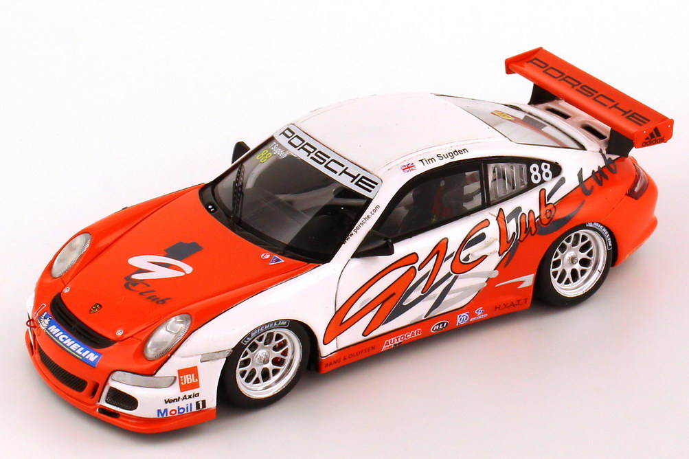 Foto 1:43 Porsche 911 GT3 Cup (997) Porsche Cup Asia 2007 91 Club Nr.88, Tim Sugden (Winner) Spark S1906