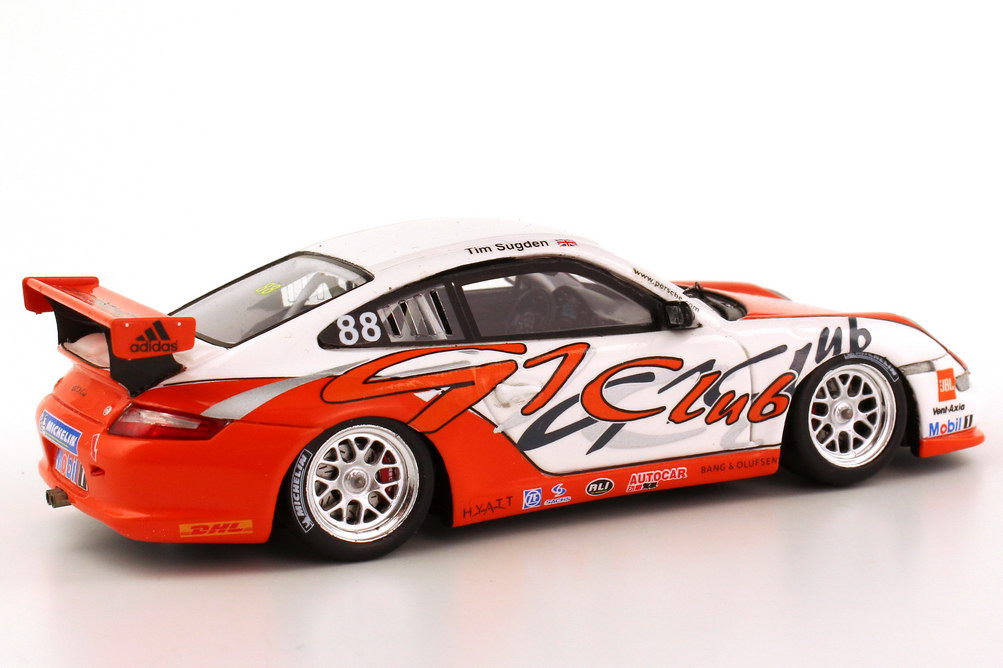 Foto 1:43 Porsche 911 GT3 Cup (997) Porsche Cup Asia 2007 91 Club Nr.88, Tim Sugden (Winner) Spark S1906