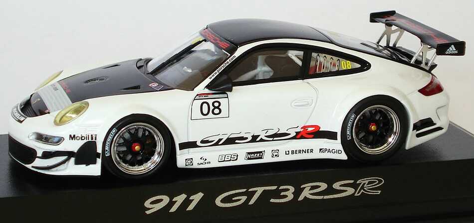 Foto 1:43 Porsche 911 GT3 Cup RSR (997) Präsentationsfahrzeug 2008 Nr.08 Werbemodell Minichamps WAP02003018