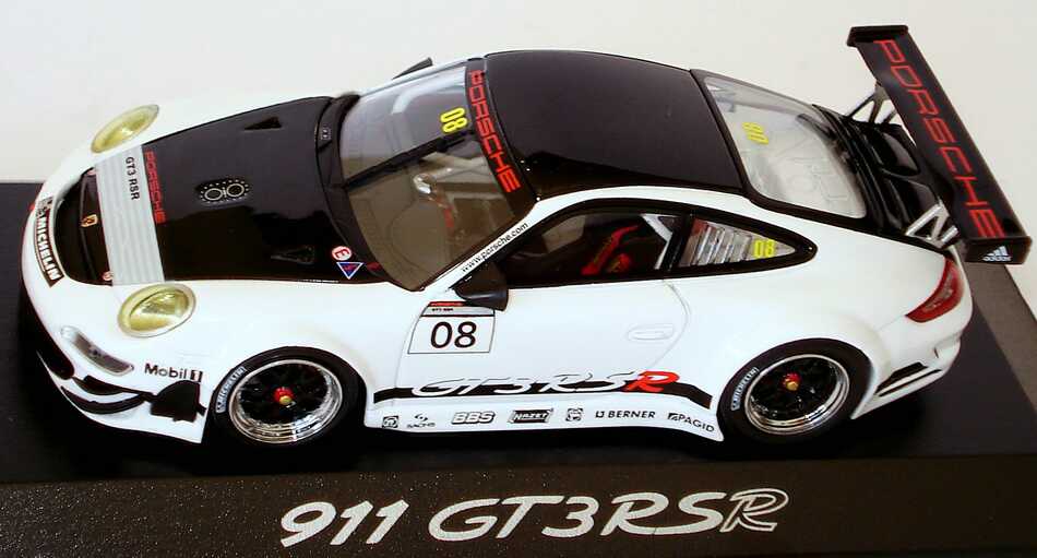 Foto 1:43 Porsche 911 GT3 Cup RSR (997) Präsentationsfahrzeug 2008 Nr.08 Werbemodell Minichamps WAP02003018
