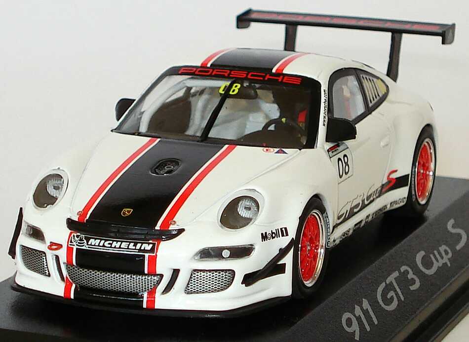 Foto 1:43 Porsche 911 GT3 Cup S (997) Promotion 2008 Nr.08 Werbemodell Minichamps WAP02002019