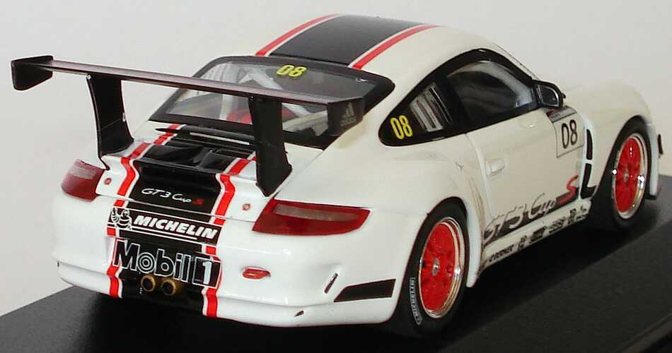 Foto 1:43 Porsche 911 GT3 Cup S (997) Promotion 2008 Nr.08 Werbemodell Minichamps WAP02002019