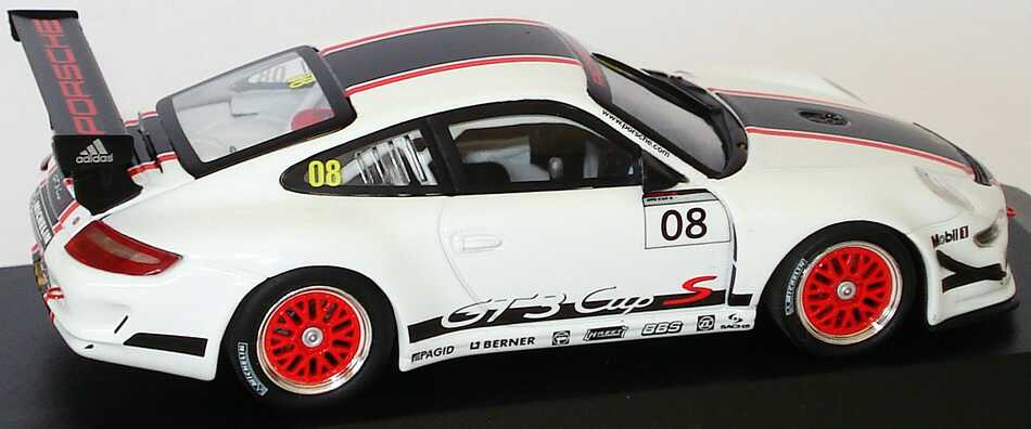 Foto 1:43 Porsche 911 GT3 Cup S (997) Promotion 2008 Nr.08 Werbemodell Minichamps WAP02002019