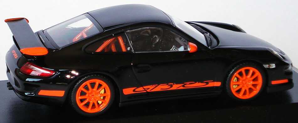 Foto 1:43 Porsche 911 GT3 RS (997) schwarz/orange Werbemodell Minichamps WAP02012817