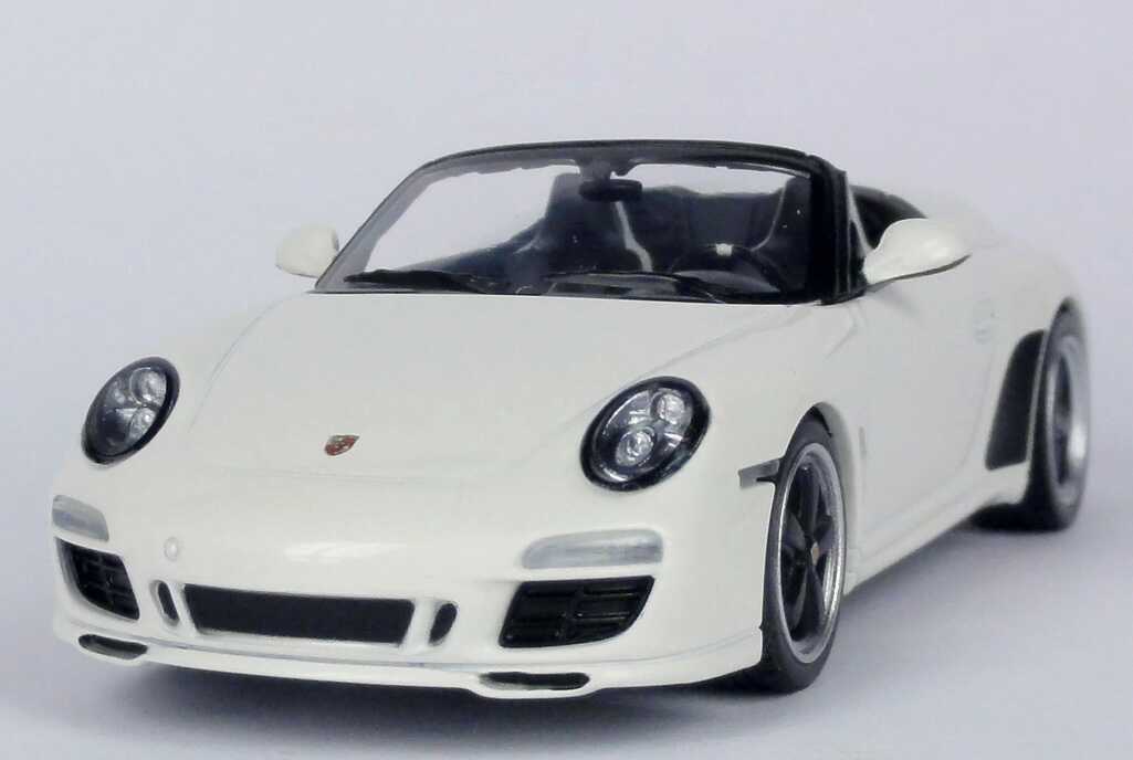 Foto 1:43 Porsche 911 Speedster (997, Modell 2010) carreraweiß Werbemodell Minichamps WAP0200290B