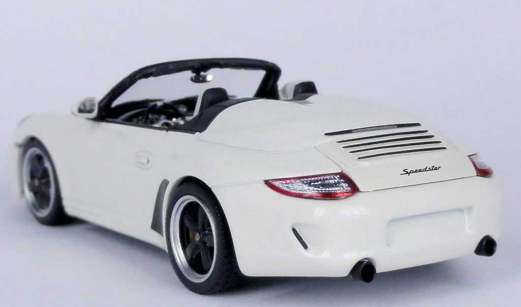 Foto 1:43 Porsche 911 Speedster (997, Modell 2010) carreraweiß Werbemodell Minichamps WAP0200290B