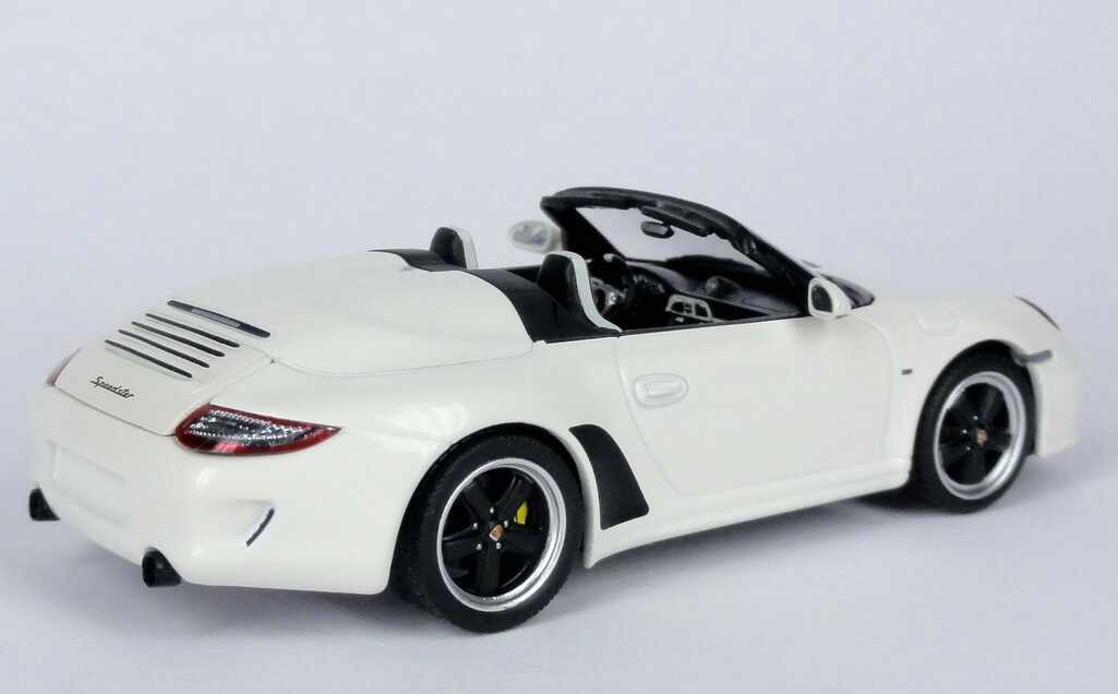 Foto 1:43 Porsche 911 Speedster (997, Modell 2010) carreraweiß Werbemodell Minichamps WAP0200290B