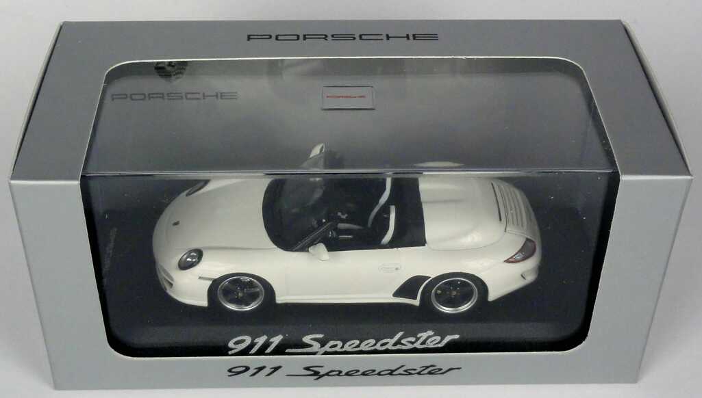 Foto 1:43 Porsche 911 Speedster (997, Modell 2010) carreraweiß Werbemodell Minichamps WAP0200290B