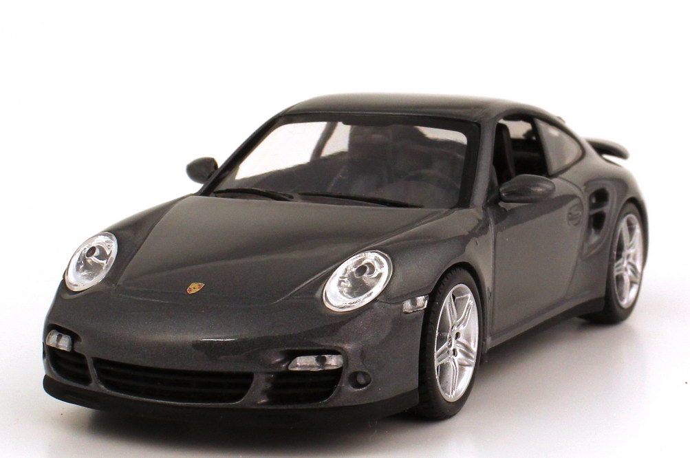Foto 1:43 Porsche 911 turbo (997 Facelift 2009) meteorgrau-met. Werbemodell Minichamps WAP02013016