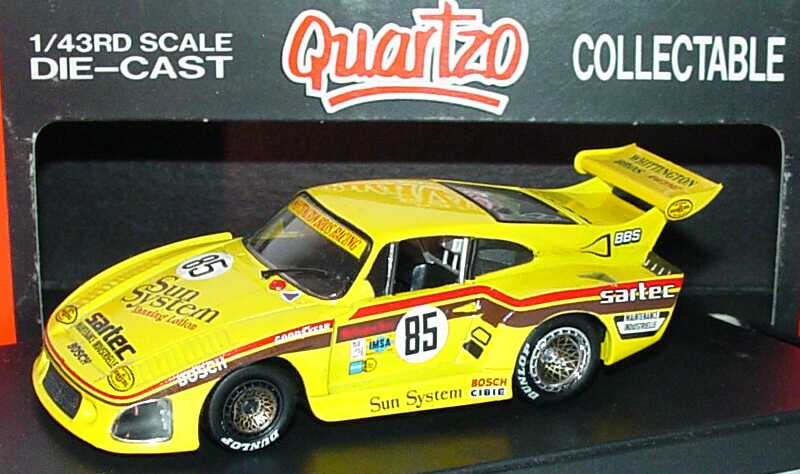 Foto 1:43 Porsche 935 K3 Le Mans 1980, IMSA Sun System, Whittington Brothers Racing Nr.85 Quartzo 3010
