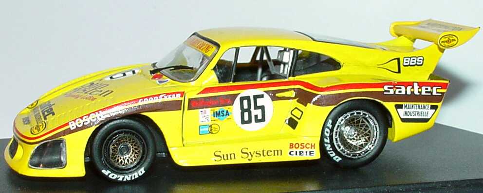 Foto 1:43 Porsche 935 K3 Le Mans 1980, IMSA Sun System, Whittington Brothers Racing Nr.85 Quartzo 3010