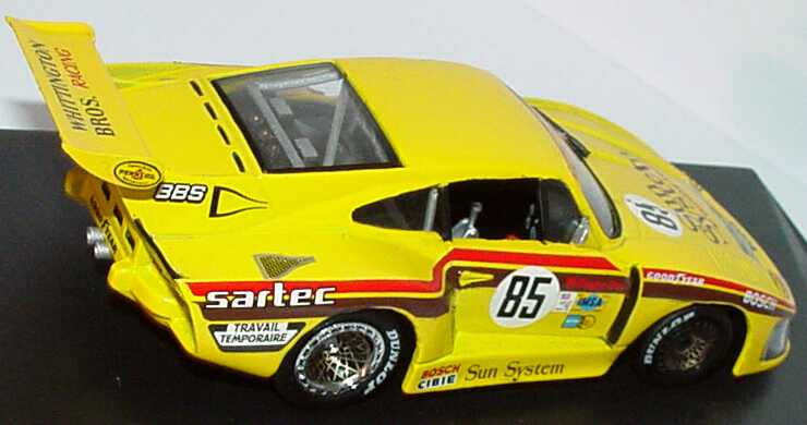 Foto 1:43 Porsche 935 K3 Le Mans 1980, IMSA Sun System, Whittington Brothers Racing Nr.85 Quartzo 3010