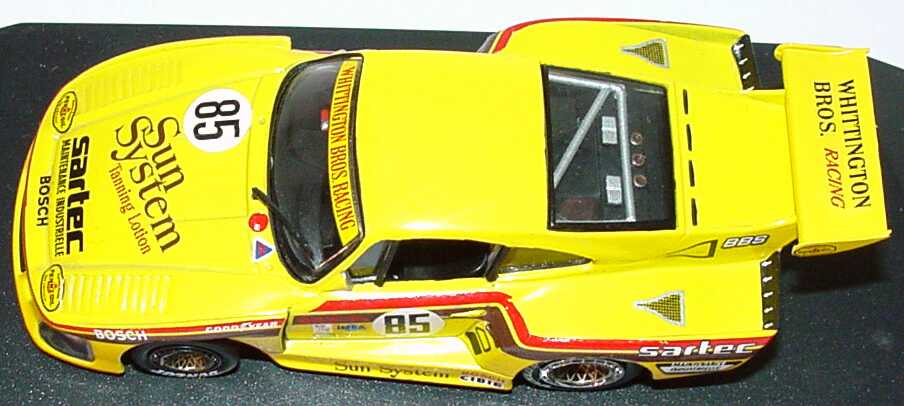 Foto 1:43 Porsche 935 K3 Le Mans 1980, IMSA Sun System, Whittington Brothers Racing Nr.85 Quartzo 3010