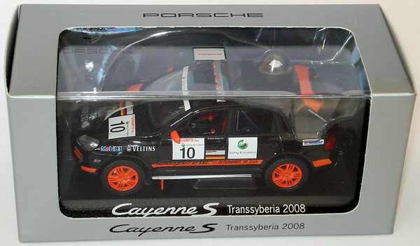 Foto 1:43 Porsche Cayenne S 2007 Transsyberia 2008 Nr.10, Armin Schwarz Werbemodell Minichamps WAP02000918
