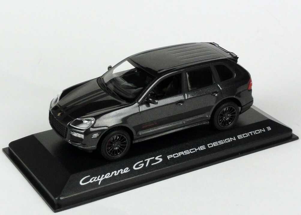 Foto 1:43 Porsche Design Edition (Cayman S schwarz + Boxster S weiß + Cayenne GTS graumet.) Werbemodell WAP020SET26