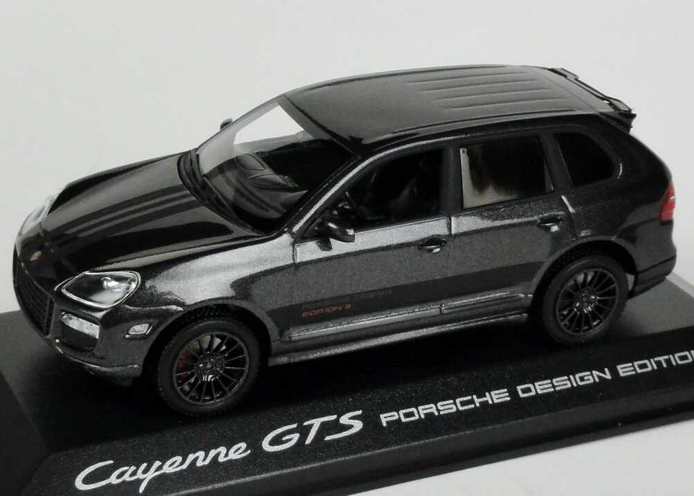 Foto 1:43 Porsche Design Edition (Cayman S schwarz + Boxster S weiß + Cayenne GTS graumet.) Werbemodell WAP020SET26