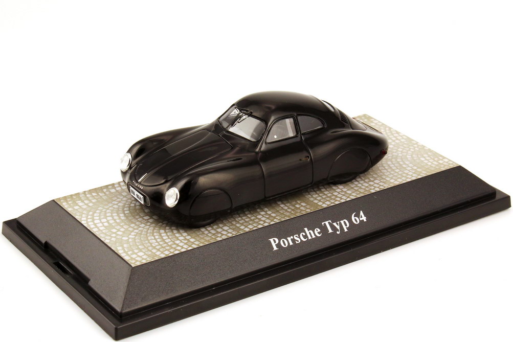 Foto 1:43 Porsche Typ 64 Stromlinie schwarz  - Berlin-Rom 1939 Premium ClassiXXs 18121