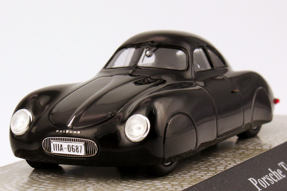 Foto 1:43 Porsche Typ 64 Stromlinie schwarz  - Berlin-Rom 1939 Premium ClassiXXs 18121
