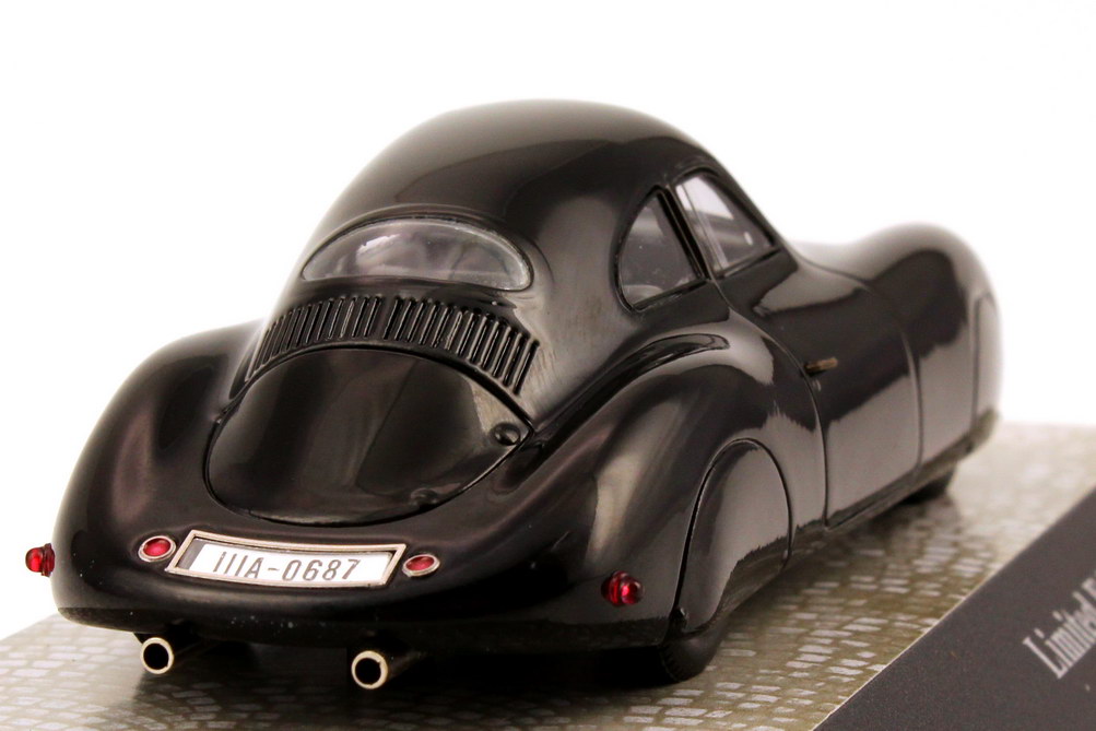 Foto 1:43 Porsche Typ 64 Stromlinie schwarz  - Berlin-Rom 1939 Premium ClassiXXs 18121