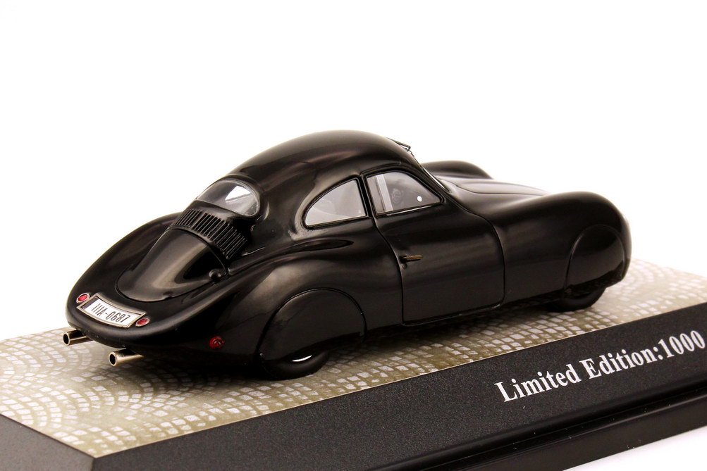 Foto 1:43 Porsche Typ 64 Stromlinie schwarz  - Berlin-Rom 1939 Premium ClassiXXs 18121