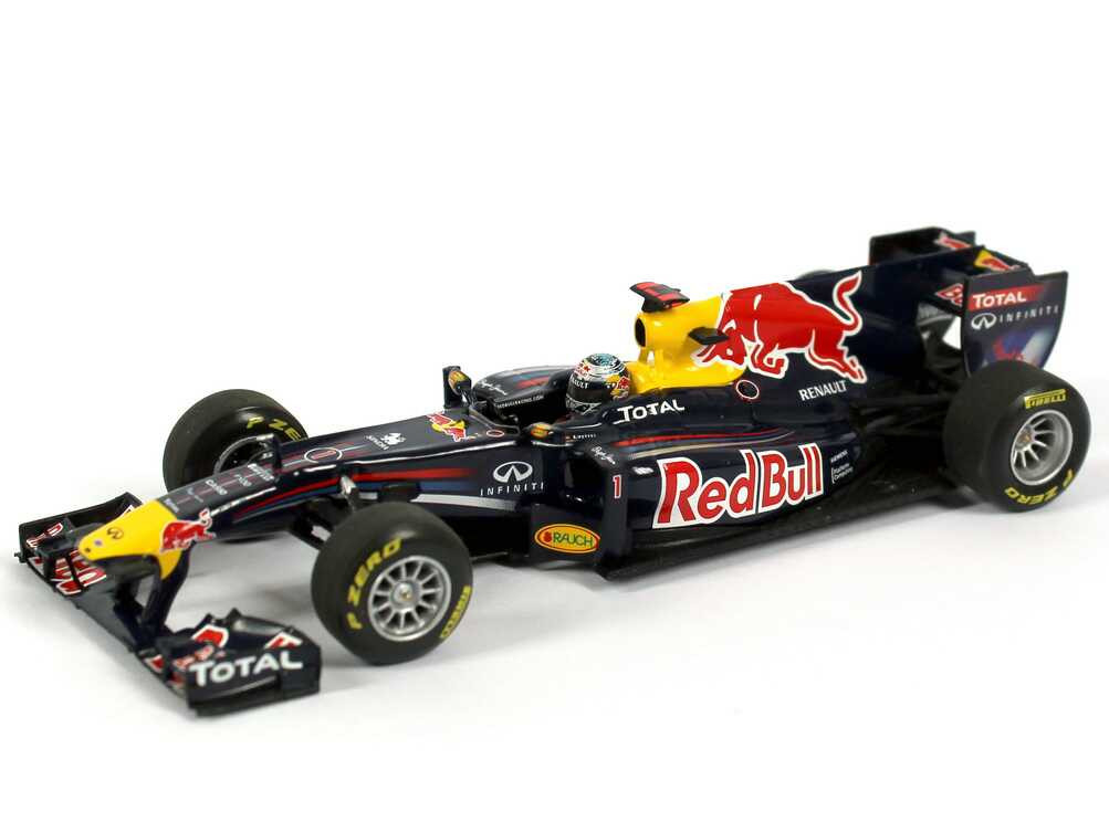 Foto 1:43 Red Bull Racing Renault Showcar Formel 1 2011 Nr.1, Sebastian Vettel Minichamps 410110071