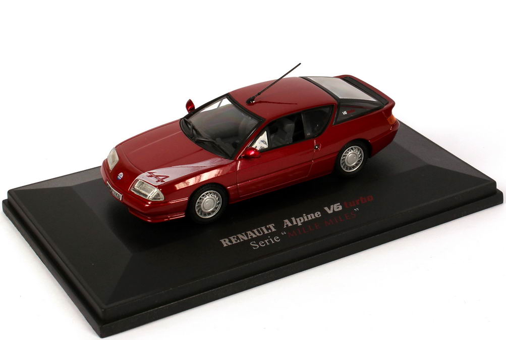 Foto 1:43 Renault Alpine GTA V6 Turbo Edition Mille Milles rot-met. Universal Hobbies 1681