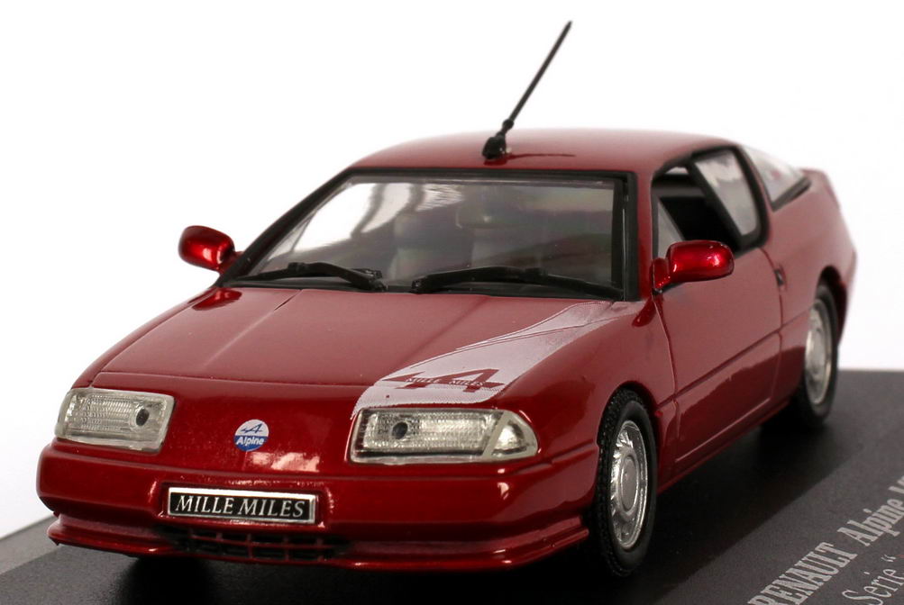Foto 1:43 Renault Alpine GTA V6 Turbo Edition Mille Milles rot-met. Universal Hobbies 1681