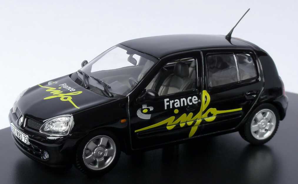 Foto 1:43 Renault Clio II Facelift 1.9 dCi France Info Radio 105,5 Norev 517509